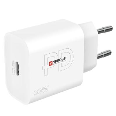 Skross Power Charger EU USB-oplader Uitgangsstroom (max.) 3 A Aantal uitgangen: 1 x USB-C bus (Power Delivery) Skross Power Charger EU USB-oplader Uitgangsstroom (max.) 3 A Aantal uitgangen: 1 x USB-C bus (Power Delivery)