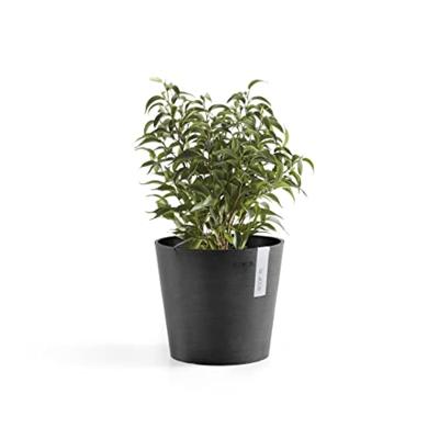 Ecopots Bloempot Amsterdam Mini Ø17cm - Donkergrijs Ecopots Bloempot Amsterdam Mini Ø17cm - Donkergrijs