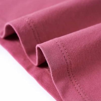 Kindershirt lange mouwen hert van pailletten 92 frambozenkleurig - thumbnail