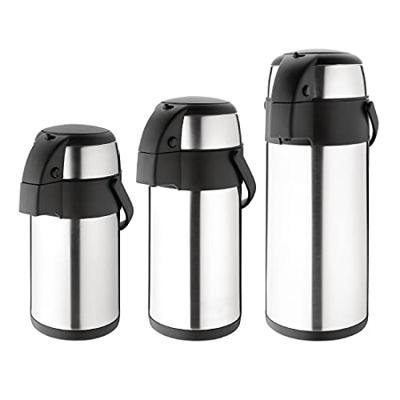 Thermoskan olympia met pomp 2.5 liter rvs Thermoskan olympia met pomp 2.5 liter rvs