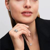 Dames ketting Pandora 393560C02-45 Zilverkleurig - thumbnail