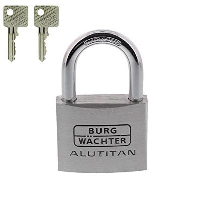 Burg Wächter 36101 Hangslot 50.00 mm Verschillend sluitend Aluminium Sleutelslot
