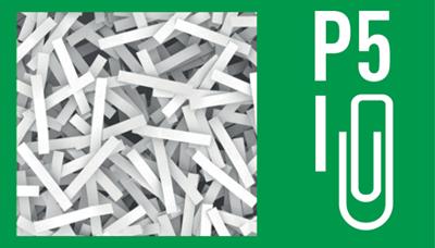 Leitz IQ 3M Protect Premium P5 Papierversnipperaar 3 vellen Micro cut 2 x 15 mm P-5 10 l Ook geschikt voor Nietjes, Paperclips Leitz IQ 3M Protect Premium P5 Papierversnipperaar 3 vellen Micro cut 2 x 15 mm P-5 10 l Ook geschikt voor Nietjes, Paperclips
