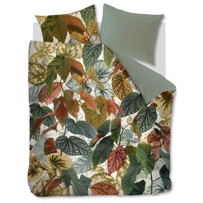 Beddinghouse Beddinghouse Begonia Dekbedovertrek Groen 200 x 200/220 cm + 2x 60 x 70 cm