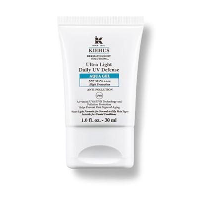 Kiehls - Kiehl&apos;s D.S. Ultra Light Daily UV Defense Aqua Gel SPF50 30 ml Zonbescherming