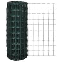 Euro hek 25x1,0 m staal groen - thumbnail