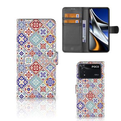 Xiaomi Poco X4 Pro 5G | Bookcase | Tiles Color