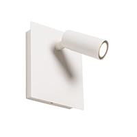 QAZQA Moderne buiten wandlamp wit incl. LED IP54 - Simon - thumbnail