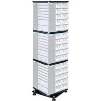 Allit 464665 Draaistandaard VarioPlus Pro R 171 (b x h x d) 445 x 1710 x 445 mm Zwart 1 stuk(s) - thumbnail