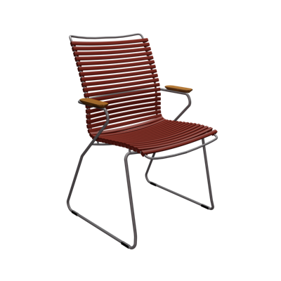 Houe Click Dining Tall tuinstoel Paprika