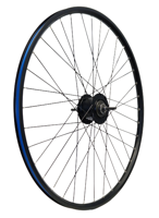 Kgz achterwiel 28inch (622) velg zw spaak zw nexus7 rb zwart - thumbnail