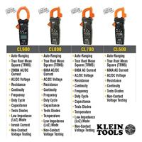 Klein Tools CL390 Multimeter Digitaal CAT III 600 V Weergave (counts): 4000 - thumbnail