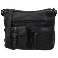 Hide & stitches paint rock crossbodytas-Black - thumbnail