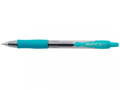 Pilot G-2-07 Plus roller, medium, turkoois