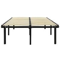 Bedframe metaal zwart 160x200 cm - thumbnail