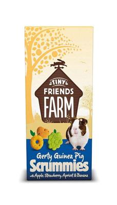 Supreme Gerty Scrummies Apple Strawberry Baked Bites for Guinea Pig 4.2 oz