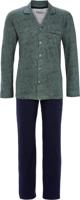 Cyprus groene heren doorknooppyjama - thumbnail