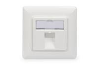 Digitus DN-93811 Keystone houder Enkelvoudig Wit - thumbnail