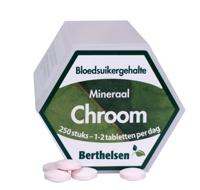 Berthelsen Chroom picolinaat 62,5mcg 250 Tabletten - thumbnail