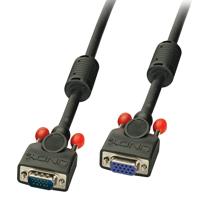 LINDY 36395 VGA-kabel M/F, zwart 5 m - thumbnail