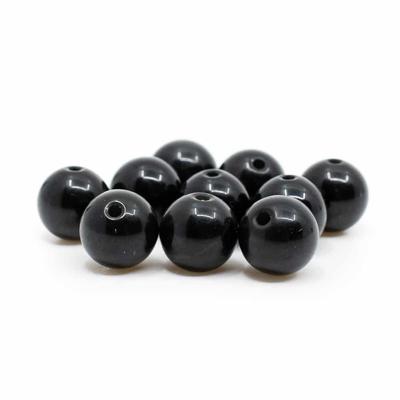 Edelsteen Losse Kralen Zwarte Onyx - 10 stuks (8 mm) Edelsteen Losse Kralen Zwarte Onyx - 10 stuks (8 mm)
