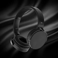 T'NB - Draadloze Bluetooth 5.0-hoofdtelefoon, model Single 2, 8 uur luistertijd, verstelbaar, jackstekker, comfortabel, microfoon en geïntegreerde bedieningselementen, voor sport en training – zwart - thumbnail