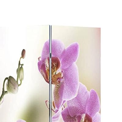 vidaXL Kamerscherm inklapbaar bloem 217x170 cm