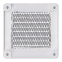 Ventilatierooster EDM 87700 Wit 10 x 10 cm - thumbnail