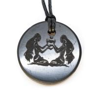 Shungiet Horoscoop Hanger Tweelingen (30 mm) - thumbnail