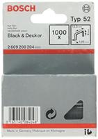 Bosch Accessoires Niet met platte draad type 52 12,3 x 1,25 x 6 mm 1000st - 2609200204 - thumbnail