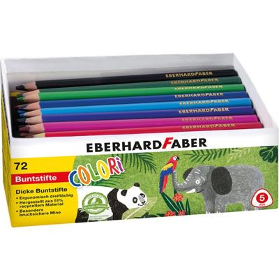 Eberhard Faber ef-511471 jumbo ergonomische kleurpotloden 72 stuks