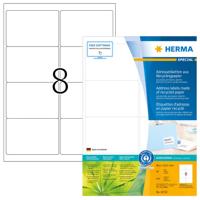 Etiket HERMA recycling 10732 99.1x67.7mm 640stuks wit - thumbnail