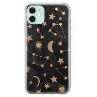 iPhone 11 siliconen hoesje - Counting the stars - thumbnail