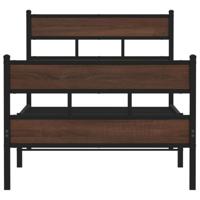 Bedframe met hoofdbord en voetbord zonder matras 80x200 cm - thumbnail