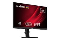 ViewSonic VG2409U-2 24-inch Full HD-monitor met USB-C-hub, IPS, 100hz, HDR10, ergonomische monitor voor werken, gamen, in hoogte en hoek verstelbaar, flikkervrij, ingebouwde luidspreker - thumbnail