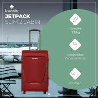 Travelite Jetpack Slim2 Cabin Rood - thumbnail