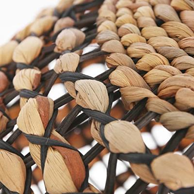 Light & Living Gevlochten hanglampTripoli met zwart Ø 60cm - 2936512