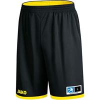 JAKO 4451 Reversible Short Change 2.0 - Zwart/Citroen - XL - thumbnail