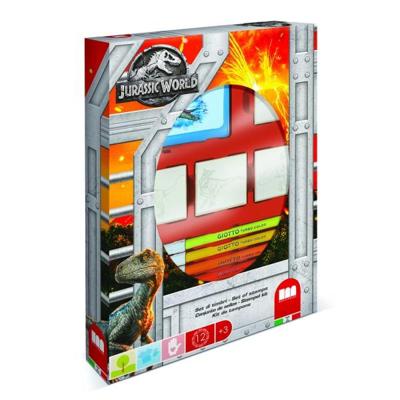 Stempeldoos Jurassic 4 Stempels Stempeldoos Jurassic 4 Stempels