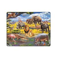 Selecta Larsen legpuzzel dieren - afrikaanse savanne, 43st. - thumbnail
