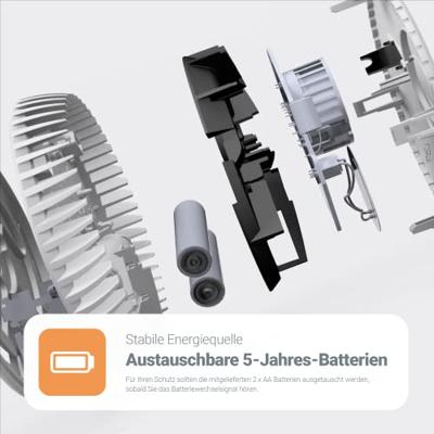 FireAngel FA-6115-INT Rookmelder werkt op batterijen (Ø x h) 118.1 mm x 31.5 mm