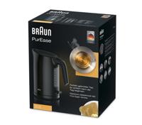 Braun WK3100 PurEase Waterkoker 1.7L 2200W Zwart - thumbnail