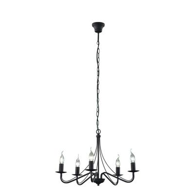 Trio Roestbruine landelijke kroonluchterCountry - R1198-24