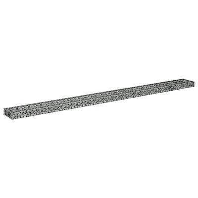 VidaXL Gabion plantenbak verhoogd 360x30x10 cm gegalvaniseerd staal VidaXL Gabion plantenbak verhoogd 360x30x10 cm gegalvaniseerd staal