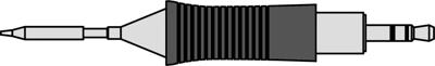 Weller RTM 004 S Soldeerpunt Beitelvorm Grootte soldeerpunt 0.4 mm Lengte soldeerpunt: 19 mm Inhoud: 1 stuk(s)