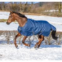 Bucas Irish Turnout deken 300 donkerblauw maat:155 / 6'7 - thumbnail