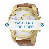 Horlogeband Diesel DZ7288 Leder Cognac 24mm - thumbnail