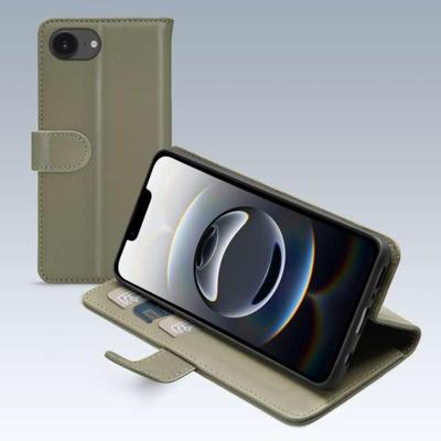 Mobilize Premium Gelly Wallet Book Case Apple iPhone 16e Green