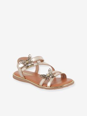 Leren sandalen Babillon LES TROPEZIENNES® van M. Berlarbi goud