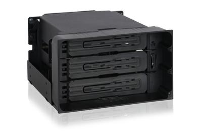 Icy Dock MB830SP-B behuizing voor opslagstations HDD-behuizing Zwart 3.5